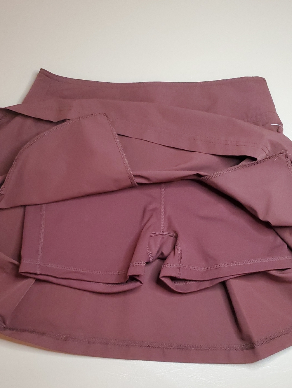 NWT Champion Ruby A-Line Pleated Mini Skirt Skort Women's Size 2 Side Zip - Picture 9 of 12